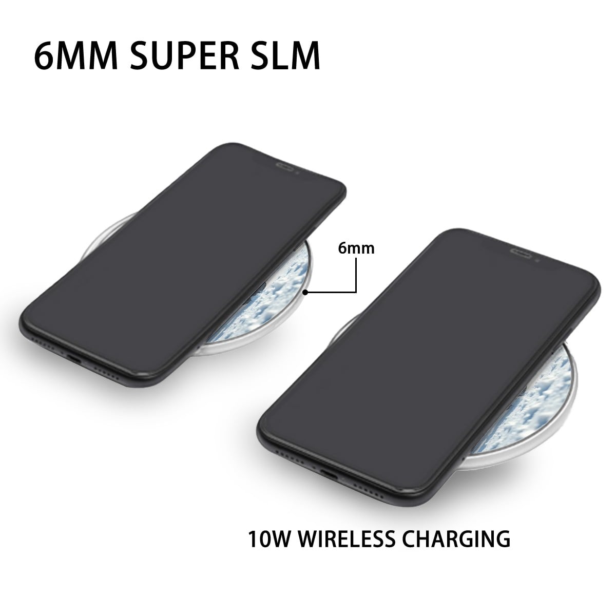 Canadian Goalie Wireless Charging Pad – Fast 10W Compact Charger - Magnolia Wild SC