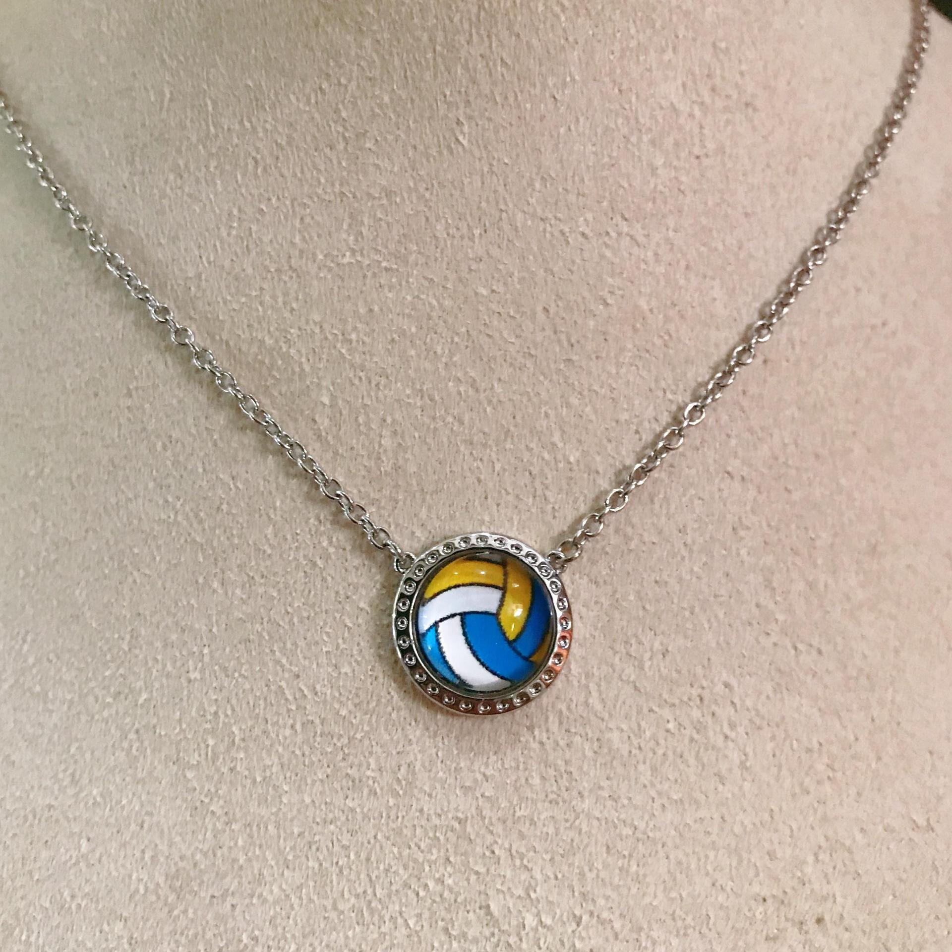 Athlete Charm Necklace - Multi-Sport Pendant in Gold or Silver - Magnolia Wild SC