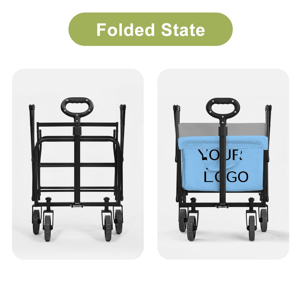 Custom Foldable Sports Wagon – Personalized Gear Cart for Game Day - Magnolia Wild SC