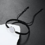 Multi-Sport Braided Bracelet Adjustable Jewelry for Game Day Fans - Magnolia Wild SC