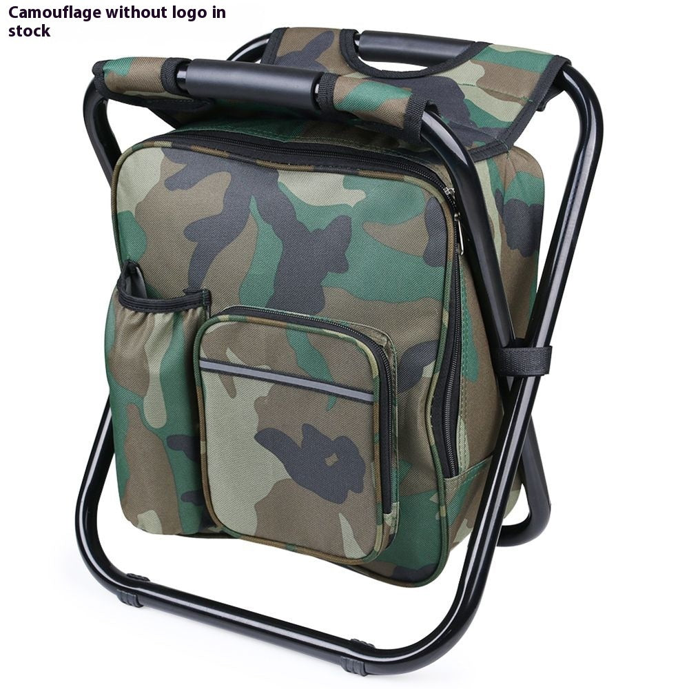Double Shoulder Insulation Backpack Foldable Ice Pack Chair Oxford Cloth - Magnolia Wild SC