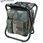 Double Shoulder Insulation Backpack Foldable Ice Pack Chair Oxford Cloth - Magnolia Wild SC