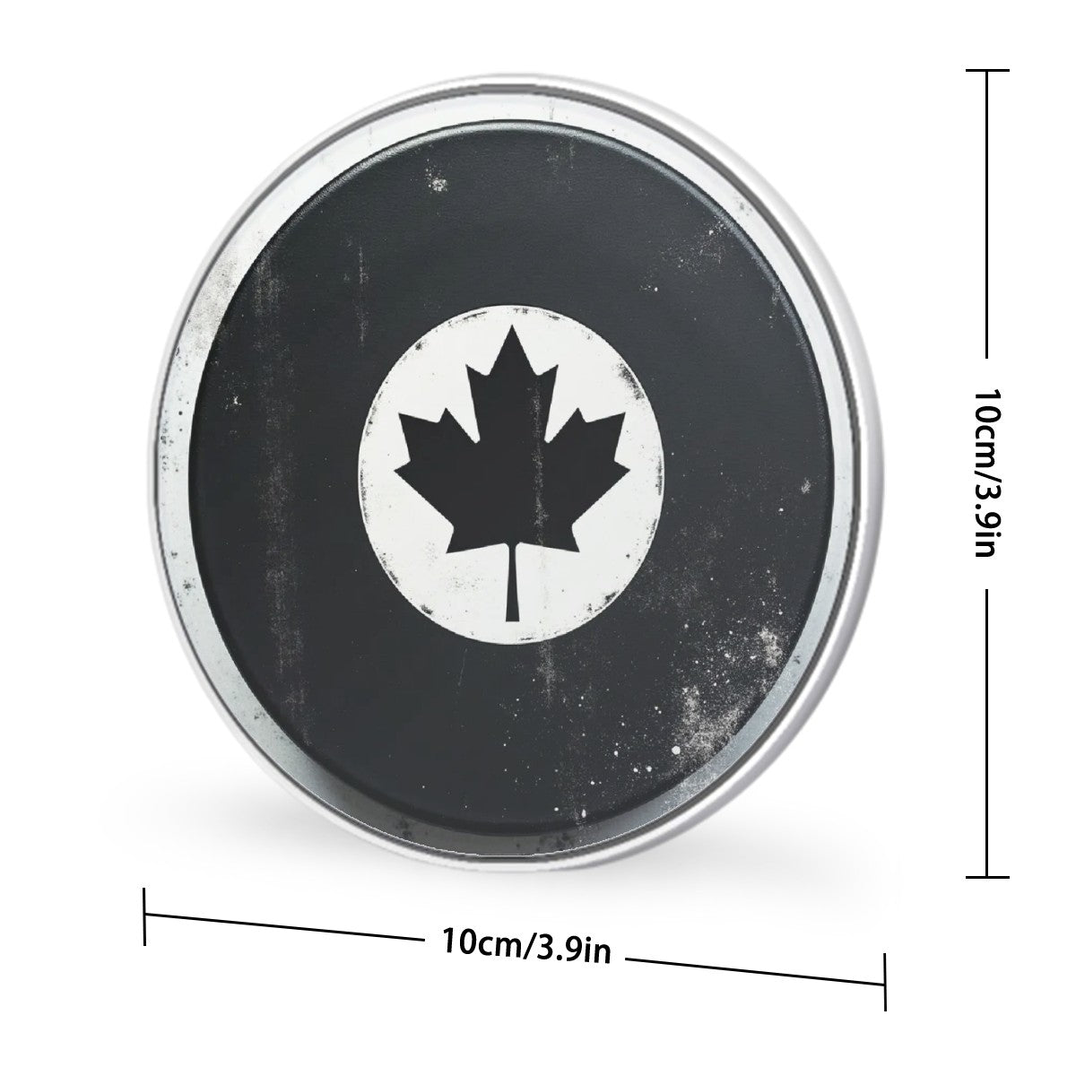 Hockey Puck Wireless Charging Pad – Fast 10W Compact Charger - Magnolia Wild SC