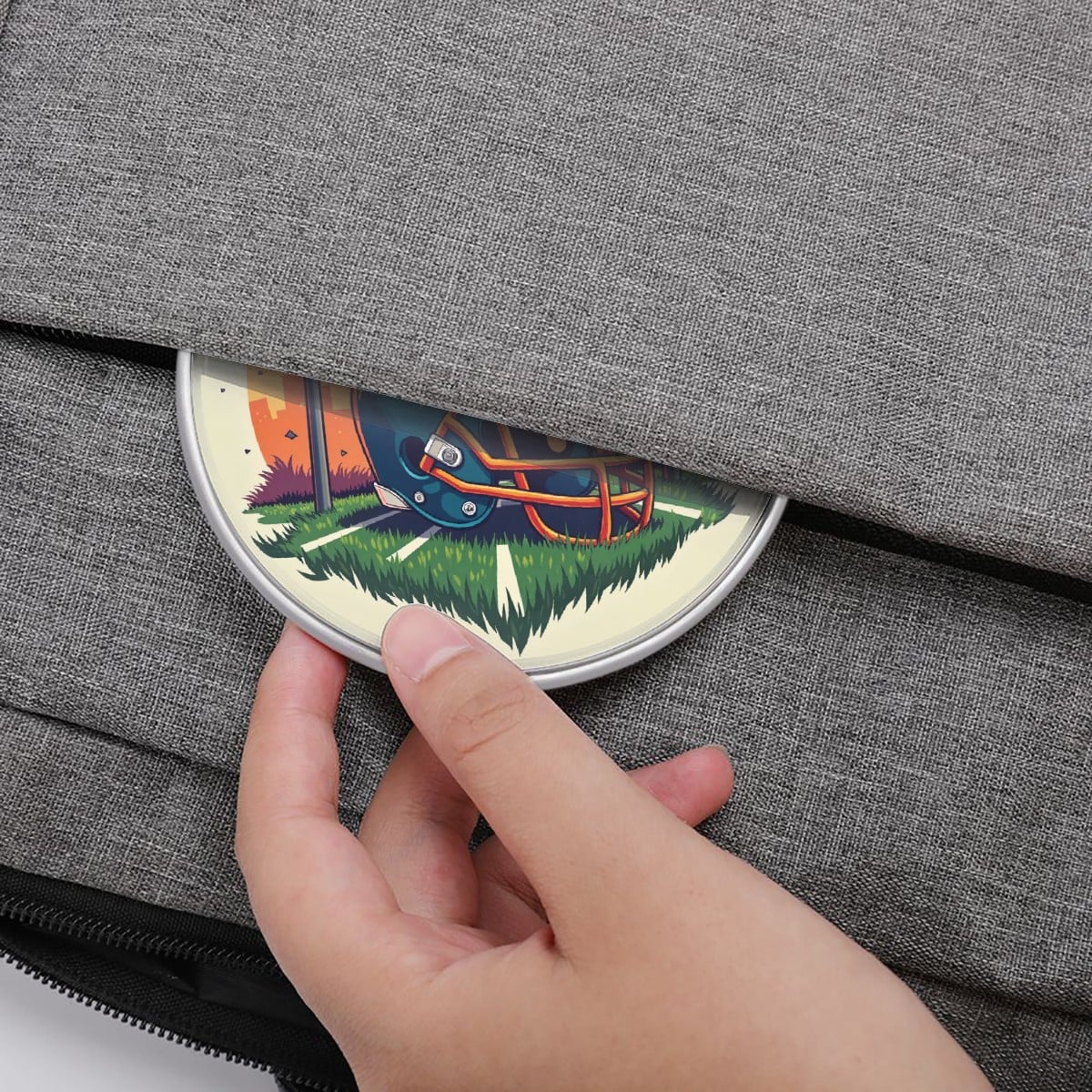 Football Wireless Charging Pad – Fast 10W Compact Charger - Magnolia Wild SC