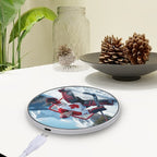 Canadian Goalie Wireless Charging Pad – Fast 10W Compact Charger - Magnolia Wild SC