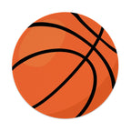 Basketball-Shaped Mouse Pad – Non-Slip Round Basketball Mouse Pad - Magnolia Wild SC
