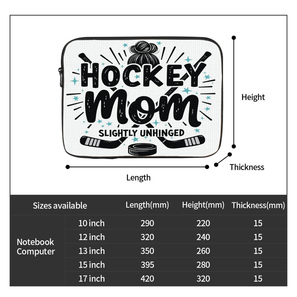 Shock-proof Portable Hockey Mom Laptop Bag - Magnolia Wild SC