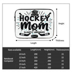 Shock-proof Portable Hockey Mom Laptop Bag - Magnolia Wild SC