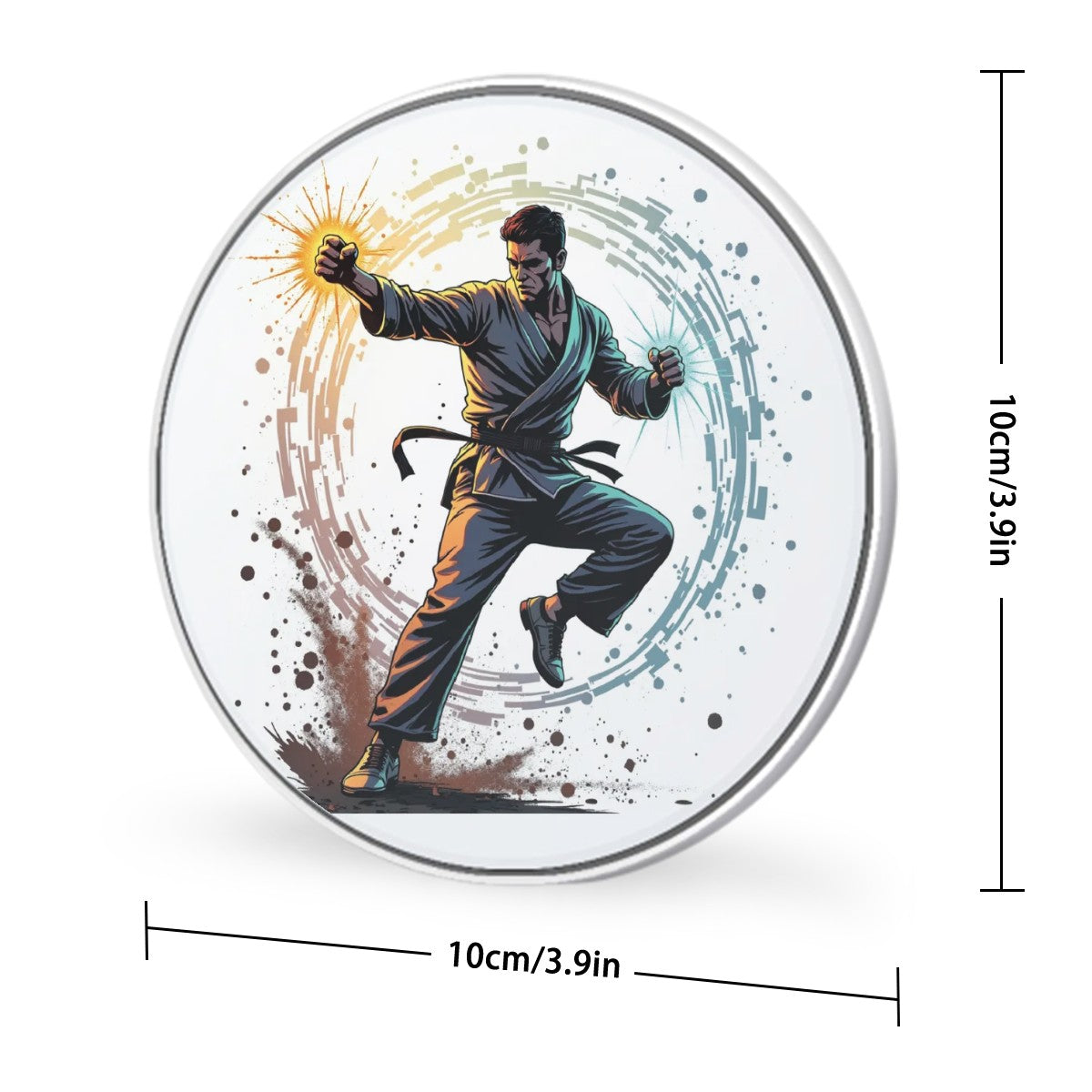 Martial Arts Wireless Charging Pad - Magnolia Wild SC