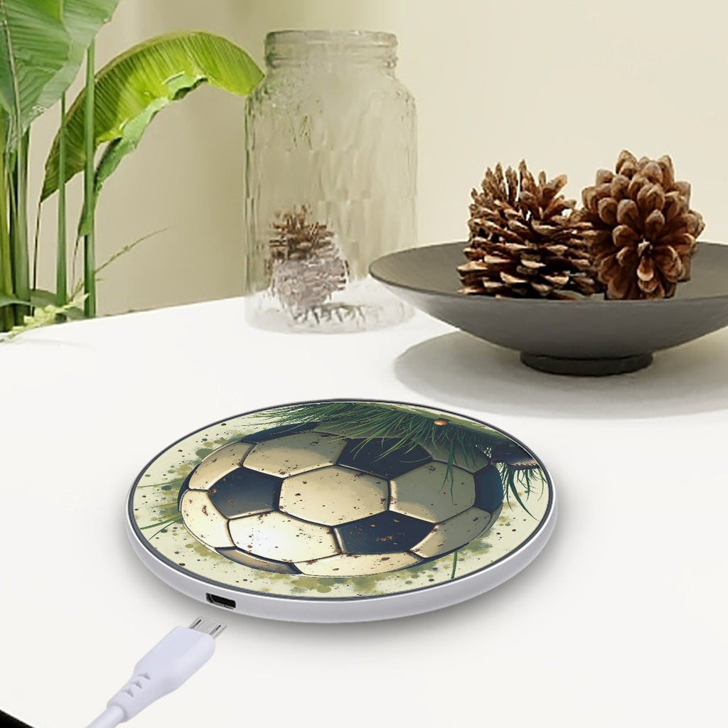 Soccer Ball Wireless Charging Pad - Magnolia Wild SC