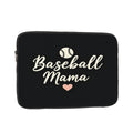 Baseball Mama Laptop Sleeve – Elegant Baseball Mom Laptop Case | Slim Waterproof Protective Bag for Work, Travel & School - Magnolia Wild SC