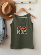 Mom Cross Country Mom Racerback Tank – Personalized Name & Number Option - Magnolia Wild SC