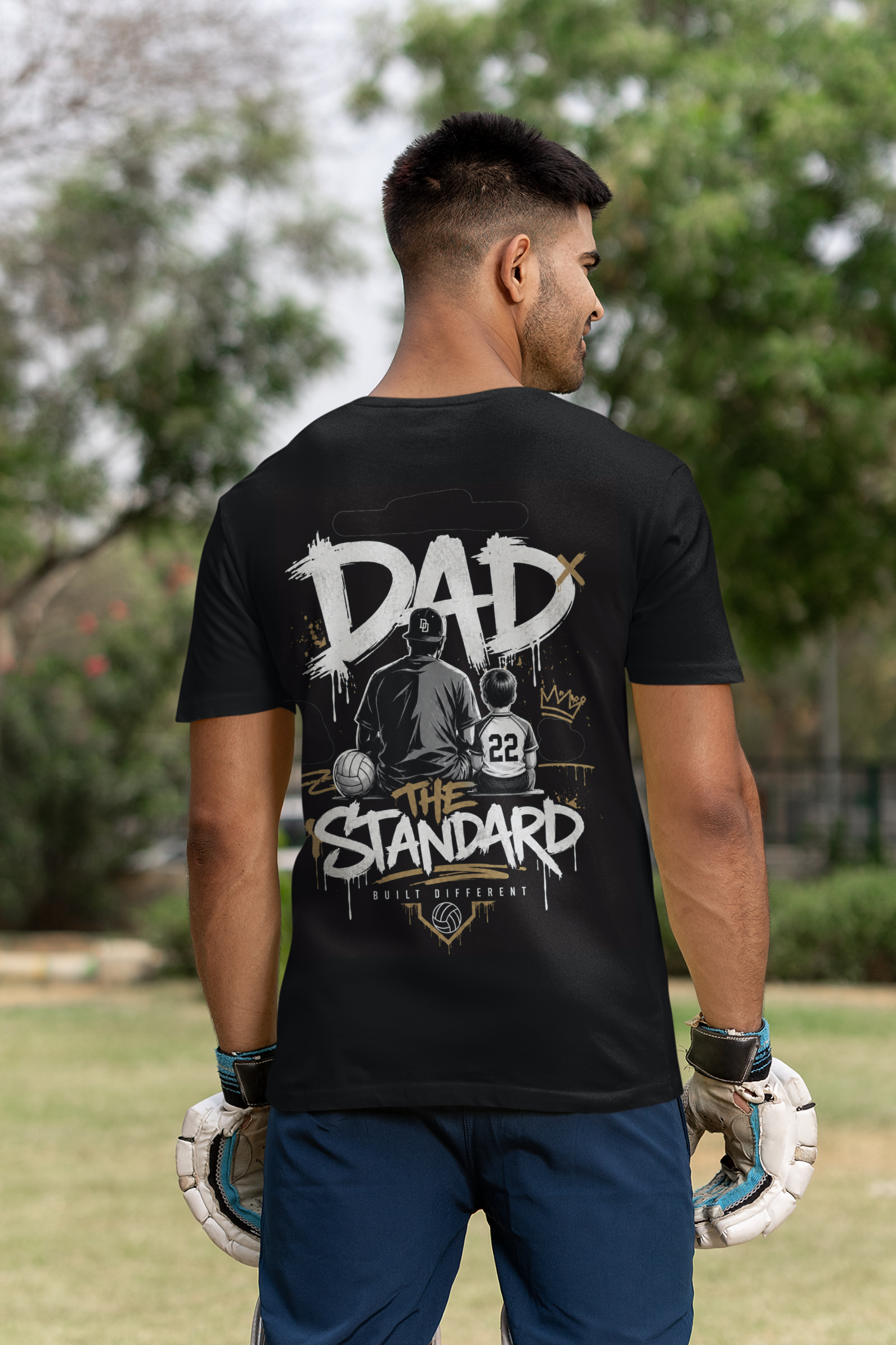 Volleyball Dad The Standard T-Shirt — Fatherhood Graphic Tee - Magnolia Wild SC
