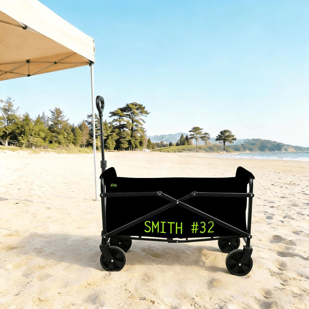 Custom Foldable Sports Wagon – Personalized Gear Cart for Game Day - Magnolia Wild SC